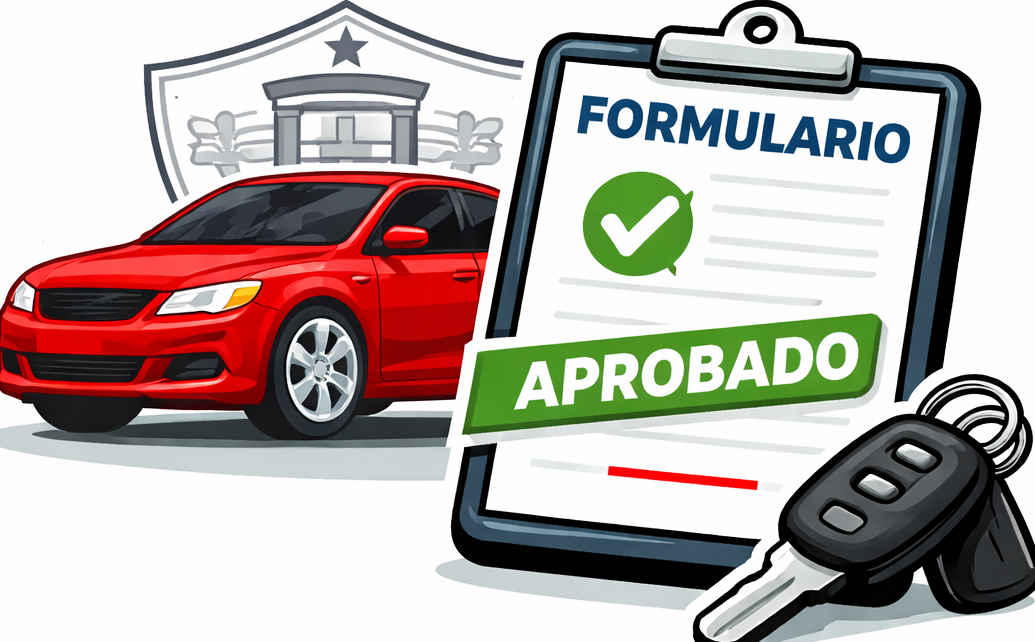 Formulario de Salida de Vehículos del CRV